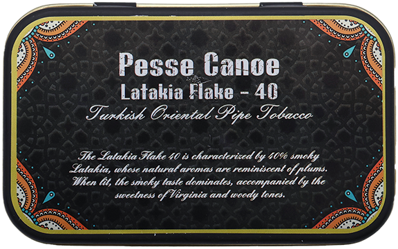 Gladora Pesse Canoe Latakia Flake 40 - Click for details