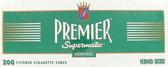 Premier Menthol Filter Tubes