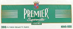 Premier Menthol Filter Tubes - Click for details