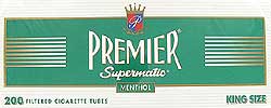 Premier Menthol Filter Tubes - Click for details