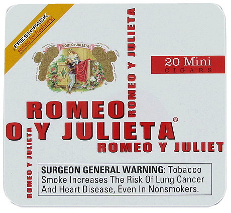 Romeo y Julieta Mini White