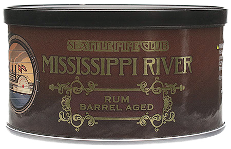 Seattle Pipe Club Missippi River Rum Barrel Aged 2oz - Click for details