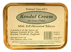 Samuel Gawith Kendal Cream Flake 50g.
