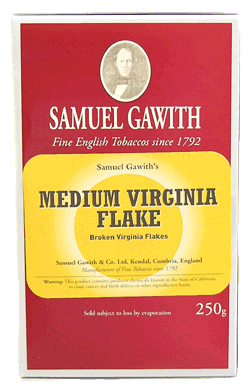 Samuel Gawith Medium Virginia Flake 250g. - Click for details