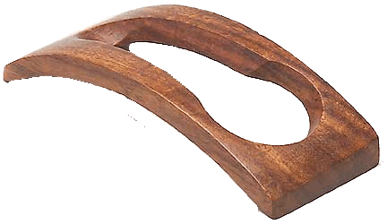 Teak Pipe Rest