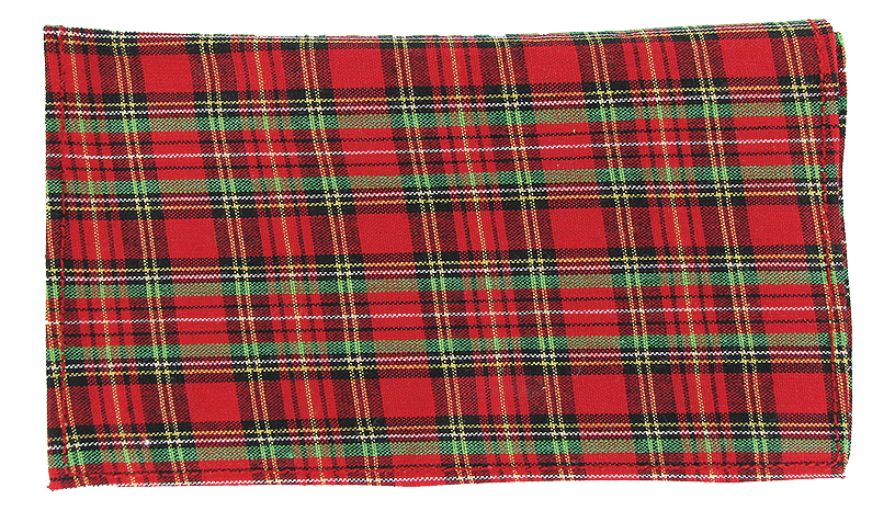 Plaid Roll Up Red - Click for details