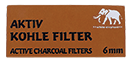 White Elephant Aktiv Kohle Charcoal Filters 6mm - Click for details
