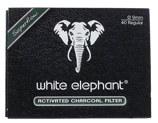 White Elephant Charcoal Fliters 9mm