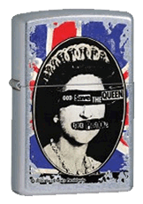 God Save The Queen Zippo