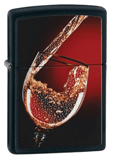 Glass of Wine Zippo