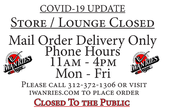 Store and Lounge Closed - Mail Order Only Store and Lounge Closed - Mail Order Onl