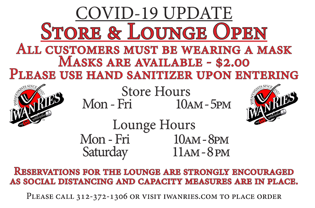 Store Opening and Lounge Opening and Curbside Available Store Opening and Lounge Opening and Curbside Available
