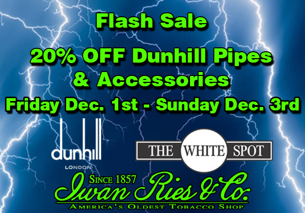 Flash Sale Dec 1 to 3, 2023 - Dunhill 20 Percent Off